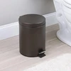 Interdesign šiukšliadėžė, bronzinė, 5 litrų