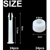 Intex baseino atsarginės dalys, kaištis baseinui, 6 cm ilgio atsarginės dalys karkasiniam baseinui, baseino atsarginės dalys, kaištis, kaiščiai ir sandarikliai, tinka karkasiniams baseinams (24)