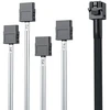 Ipolex Sff-8643 į Sata kabelį, Sff-8643 pagrindinis į 4x Sata taikinio kabelį, suderinamas su raid valdiklio kietuoju disku, 1 metras (3,6 pėdos)