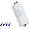 Iruihoo Cbb60 variklio kondensatorius 16µf, 450v kondensatorius 50/60hz paleidimo kondensatorius 16uf variklio darbinis kondensatorius kištukas M8 elektriniam varikliui