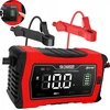 Išmanusis akumuliatoriaus įkroviklis Auto 10a Lifepo4 Lcd 12v 24v