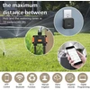 Išmanusis drėkinimo kompiuteris Wifi 2 išėjimai, sodo laistymo laikmatis su Wi-fi stebule, 2 išėjimų Bluetooth žarnos laikmatis su lietaus atidėjimu, belaidis laistymo laikmatis sodui/vejai