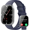 Išmanusis laikrodis vyrams ir moterims 1.95 colio Hd fitneso laikrodis moterims su telefono funkcija išmanusis laikrodis 112+ sporto režimų fitneso laikrodis su širdies ritmo matuokliu žingsniamačiu miego stebėjimo funkcija Ip68 vandeniui atsparus sportin