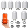 Išmanusis termostatas radiatoriui galvutė 6vnt Trv 601 Smart Home Tuya Zigbee