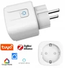 Išmanusis zigbee wifi tuya 3.0 elektros lizdas su srovės matavimu