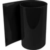 Isolatech Pvc termiškai susitraukiantis vamzdelis, parduodamas metrais, juodas, be klijų, plokščias dydis 120 mm (skersmuo 76.4 mm), 1 metras, susitraukimo santykis 2:1 skirtas 18650 baterijų izoliavimui, tuščias (skersmuo 76.4