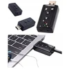 Stiprintuvas Išorinė Usb garso plokštė 7.1 su mikrofonu ir ausinių jungtimi