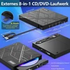 Išorinis Agptek Cd/dvd įrenginys Usb 3.0, 4x Usb, 2x kortelių skaitytuvas