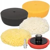 Italko 75mm poliravimo kailių rinkinys + diskas su velcro ir adapteriu