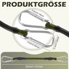 Įtempimo guma su karabinu, 30 cm plėtiklis su karabinu, įtempimo dirželiai, guminis įtempiklis saulės burėms, brezentams, sodui, dviračiui, automobiliui, kroviniams