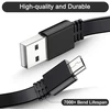 Itramax Micro Usb kabelis, 3 m, 2 vnt. pakuotė, 10 pėdų Micro Usb įkrovimo kabelis, maitinimo laidas, skirtas Neos Smartcam, Yi Nest Cam, vidaus ir lauko Blink Xt kamerai, Furbo Dog, Arlo Q, Netvue, XBOX One valdikliui Wyze