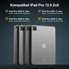Iveoppe klaviatūra, skirta ipad pro 12.9 su jutikliniu kilimėliu, dėklas su klaviatūra, skirtas ipad pro 6-osios/5-osios/4-osios/3-iosios kartos, bluetooth qwertz magnetinė klaviatūra, skirta ipad 12.9 colių (6/5/4/3) 2018–2022, juoda