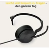 Jabra Evolve2 50 - laidinės mono ausinės su oro komfortu - aktyvus triukšmo slopinimas (anc) - sertifikuota Ms Teams - suderinama su kitomis platformomis - juoda
