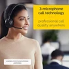 Jabra Evolve2 65 belaidės kompiuterio ausinės su įkrovimo stovu, triukšmo slopinimu, uc sertifikuotos mono ausinės su ilgai veikiančia baterija, usb-a bluetooth adapteris, juodos spalvos