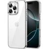 Jetech dėklas, skirtas iphone 16 pro 6.3 colio, negelstantis smūgiams atsparus telefono dėklas, atsparus įbrėžimams skaidrus galinis dangtelis (skaidrus)