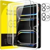 Jetech ekrano apsauga, skirta ipad pro 13 colių m4 (2024) su kameros apsauga, lengvas montavimo įrankis, grūdinto stiklo ekrano apsauga, atspari įbrėžimams, hd clear, 2 vnt.