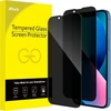 Jetech privatumo apsauginis stiklas visam ekranui, skirtas iphone 13 mini 5,4 colio, apsaugantis nuo šnipinėjimo grūdintas stiklas, kraštas į kraštą, nedaro įtakos dėklui, 2 vnt.