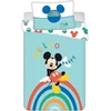 Jfabrics Disney Mickey Mouse 100% medvilnės kūdikio lovelės patalynės komplektas