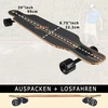 Jucker Hawaii Longboard New Hoku Precision | Nr. 1 ilgam važiavimo malonumui | Nr. 1 pagal kokybę ir dizainą | Aukščiausios klasės stiklo pluošto konstrukcija ir Cnc ašys | Performance Longboard | Pradėkite ir mėgaukitės