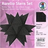 Juodas dekoratyvinis popierius "aurelio Star Pleasure" 33 lapai