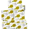 Juokingas jubiliejinis dovanų pakavimo popierius - 6 lapai gimtadienio pakavimo popierius vyrams ir moterims - My Happy Plaice - žuvų žodžių žaidimas - Valentino diena - su lipdukais - Central 23