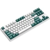 K87 75% belaidė žaidimų klaviatūra, Tkl 80% karšto keitimo mechaninė klaviatūra, trigubas režimas Bt5.0/2.4ghz/usb kabelis, kompaktiška 87 klavišų, Lightsync Rgb apšvietimas, programuojama, įkraunama 3000 Mah žalia