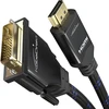 Kabeldirekt Hdmi į Dvi Adapterio Kabelis, 1.5m, Nailono Pynė