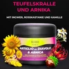 Kalahari Devil's Claw ir arnikos tepalas Extreme - itin stiprus, šildantis gelis masažams, raumenims ir sąnariams, raumenų įtampai, skausmui - natūralūs ingredientai, pagaminta Italijoje - 500 ml