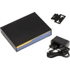 Kalea-informatique tinklo jungiklis 2.5 gigabitų Lan ethernet 10 100 1000 2500 mbps 5 rj45 prievadai su išoriniu maitinimo šaltiniu, pralaidumas 25 gbps