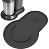 Kamehame silikoninis džiovinimo kilimėlis, suderinamas su Soda Stream Crystal, silikoninis kilimėlis, padėklas lašams, priedai, lašėjimo kilimėlis, vandens karbonatorius, atsparus vandeniui ir neslystantis, juodas