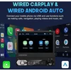 Automagnetola Kaolali 1 din automobilinis radijas android su 7 colių ištraukiamu jutikliniu ekranu, 1 din automobilinis radijas carplay su bt mirror link fm aux/tf/usb