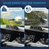 Kaolali tpms padangų slėgio stebėjimo sistema, vidaus temperatūros ekranas, įkrovimas saule ir usb funkcija, su spalvotu lcd ekranu ir 4 išoriniais padangų slėgio davikliais skirtas furgonams, kemperiams, sunkvežimiams, visureigiams
