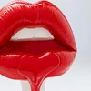 Kare Design dekoratyvinis objektas Hot Lip, balta/raudona, namų aksesuaras, lūpos, burna, 26 x 21 x 14 cm (a x P x G)
