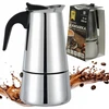 Karl Hausmann plieno kavos virimo aparatas klasikinis kavos ruošimo įrenginys 6x espresso 300ml dujinė indukcinė kaitlentė