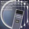 Kompiuterio kolonėlės Kaulų laidumo bluetooth pagalvės garsiakalbis, led ekranas, belaidis garsiakalbis po pagalve su laikmačiu, 400 mah baterija, 10 m perdavimas, type c pagalvės garsiakalbis
