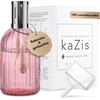 Kazis® I katalitinė kvapų lempa I stiklas I Xxl I 400 ml (rožinė)