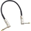 Keepdrum Gc028 jack kabelis 6.3 mm kampinė jungtis patch kabelis efektų įrenginiams