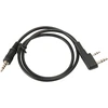 Kenwood K į 3.5mm audio kabelis, stereo K audio adapterio kabelis, skirtas Tk 240 Vev 3288s Px 777 Fd 6288 Lt 2288 Tc 268 radijo imtuvams