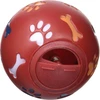 Kerbl Pet užkandžių kamuoliukas šunims, skersmuo 11 cm, raudonas