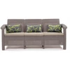 Keter 3 vietų sodo sofa su Corfu pagalvėlėmis
