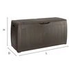 Keter Balcony Box Hollywood Box sodo dėžė balkonui 270l ruda