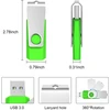 Kexin Usb 3.0 atmintinės 64 Gb, 10 vnt., metalinis korpusas, pasukamas dizainas