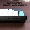 Keychron Q3 Max belaidė mechaninė klaviatūra, Qmk/via programuojama pilno metalo klaviatūra vokiečių De-iso Tkl išdėstymas Bluetooth/laidinis Rgb su karšto keitimo Gateron Jupiter Brown jungikliais