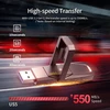 Kietasis diskas Netac Us5 512gb išorinis nešiojamas Usb Ssd Type-c ir Usb 3.2 sąsaja, greitis iki 550mb/s išmaniesiems telefonams ir nešiojamiesiems kompiuteriams, Ssd diskas
