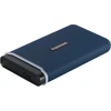 Kietasis diskas Transcend Ts1tesd370c Ultra High Speed 1tb nešiojamas lengvas išorinis ssd (≠hdd) usb type-c/a, duomenų perdavimas (iki 1050/950mb/s), atminties išplėtimas staliniams kompiuteriams, nešiojamiems kompiuteriams, ps4, XBOX mėlynas