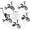 Kikkaboo 5-in-1 Triratukas-balansinis dviratis nuo 1 iki 5 metų, smėlio spalvos