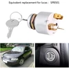 Kimiss spb501 12v universalus automobilio 3 padėčių įjungimo/išjungimo užvedimo jungiklis su 2 mygtukais
