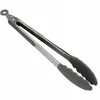 King Hoff Kinghoff universalios silikoninės virtuvinės žnyplės, skirtos griliui, metalas-nailonas, 24 cm