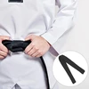 Kiuiom karate jiu-jitsu diržas, universalus dziudo diržas, kovos menų diržas, taekwondo diržas, taekwondo aksesuaras, skirtas sporto treniruočių įrangai, skirtas vyrams ir moterims, juodas, 180 cm