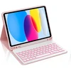 Klaviatūra Ipad 10 Generation 10.9 Inch 2022, dėklas Ipad 10 Generation su klaviatūra, apšviestas dangtelis, Bluetooth, magnetinis, nuimamas, itališkas Qwerty išdėstymas, skirtas Ipad 10